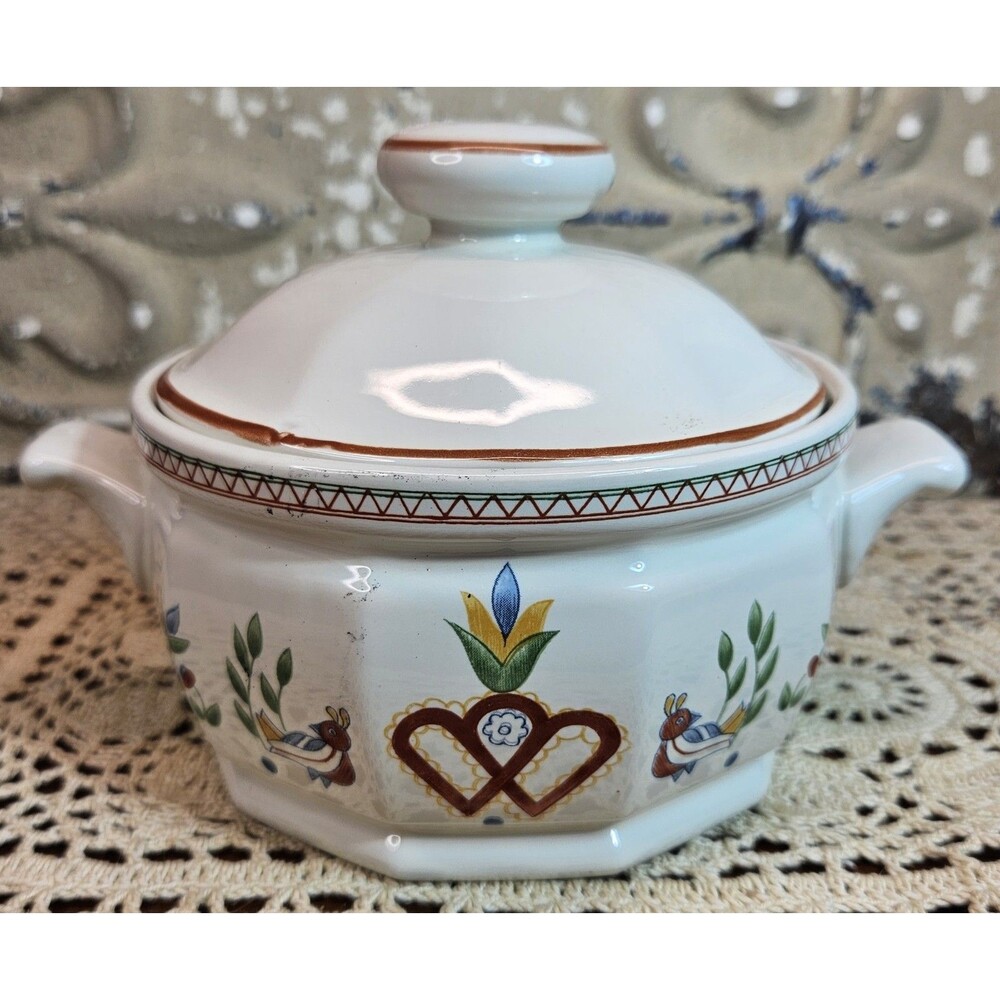 Raintree American Scenic Ceramic Individual Casserole & Lid